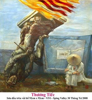 Tiếc Thương trên canvas